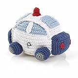 Pebbleフェアトレード、Hand Made Rattle – 警察車