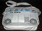スマーフ　　VINTAGE VERY RARE VINYL ARGENTINA SMURFS LUNCH BOX BAG PEYO BUS AMERICRUISER NEW [並行輸入品]