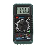 MASTECH MY62　ハンドヘルドデジタルマルチメータ （DMM w/温度/キャパシタンス/抵抗/周波数/hFEテスト ）