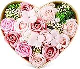 Blossom　フラワーソープ バラ型 花 ハート フラワーギフト お祝い ハードフラワー形状 薔薇 プレゼント