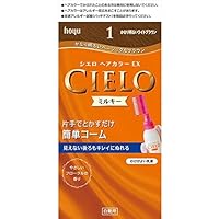 カラーリング・白髪染め jiiou シエロ ヘアカラー EX クリーム 4RO 深いローズブラウン ( 1