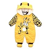 ロンパース ベビー服 赤ちゃん カバーオール 厚手 男女兼用 コーラルベルベット 0ヶ月-12ヶ月 冬 長袖 出産祝い プレゼント hibote No.7 9ヶ月-12ヶ月