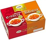 JALスープ 明治 アソートパック ビーフ オニオン コンソメ 40袋入り