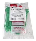 ヘラマンタイトン カラーマーキングタイ IT18FL-GRN 100本入 標準・屋内用グレード 緑