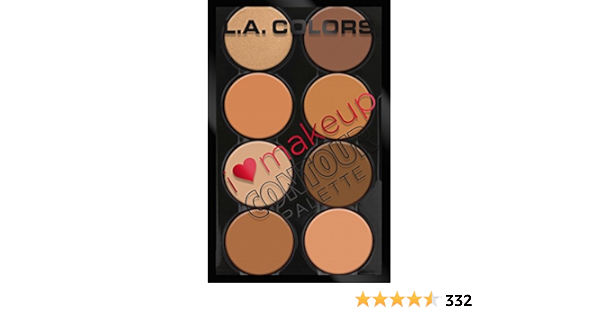 la colors i heart makeup contour palette