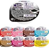 Nestle(ネスレ) アイソカル ゼリー ハイカロリー HC 黒ごま味 66g×24個入 + 66g×8個セット(8個×1ケース/8種×各1個）飲み込みやすい 高カロリー エネルギー 栄養補助食品 介護食