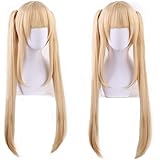 耐熱コスプレウィッグ 二番目の城 澤村・スペンサー・英梨々 パーティー 変装 wig +おまけ1点
