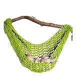 Tovadoo ベビー寝具 ハンモック 二色入 ウール製 持ち運び便利 折り畳み可 外し簡単 おもちゃ収納用 出産祝い プレゼント 0-2歳適用 (グリーン)