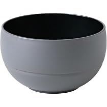 Amazon｜【限定カラー】アサヒ興洋 お椀 どんぶり 丸 グレー 薄墨 1個