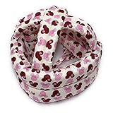 【未来ワールド】 MW-88 ベビースポンジヘルメット 赤ちゃん ヘルメット 頭の保護 超軽量 衝撃吸収 通気性抜群 & コーナークッションガード2m (ピンク)