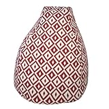 Gold Medal Outdoor/Indoor Tear Drop Bean Bags, 18-Inch, Aztec Chili Pepper [並行輸入品]