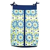 Trend Lab Waverly Solar Flair Diaper Stacker, Blue/Green by Trend Lab [並行輸入品]