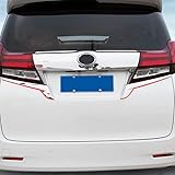 Onami トヨタ アルファード 30系 テールランプ ガーニッシュ テールライト フレーム アクセサリー 外装パーツ Toyota Alphard ABS製 2P【鏡面仕上メッキ】ALPD-18-S