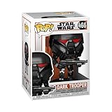 FUNKO POP! STAR WARS: Mandalorian- Dark Trooper (Battle)