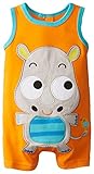 Nuby baby-boys新生児男の子Sun Suit Baby Rhino カラー: オレンジ