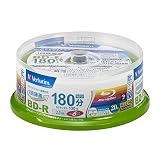 バーベイタム 6倍速対応BD-R 20枚パック 25GB ホワイトプリンタブルVerbatim VBR130RP20SV1 [PC]