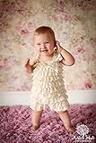 レースロンパースfor Babies and Girls ( Small ,アイボリー)