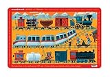 クロコダイルクリーク プレイスマット ランチョンマット トレイン 電車  CRC2826-4