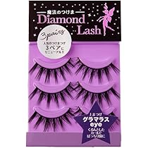 【訳あり】Diamond Lash つけまつ毛 エレガントアイ　6箱 Amazon | 【3ペア】DiamondLash【エンジェルeye】※こちらの商品は1箱