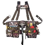 Bucket Boss バリスティックサスペンション リグ CAMO ツールバッグ(腰袋)ベルト サスペンダー