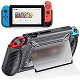BEBONCOOL Nintendo Switchカバー ドック対応 スイッチ 保護カバー 擦り傷防止 汚れ防止 取り外し簡単 TPU製 s