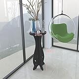 Plant shelf マルチレイヤフラワーラックバルコニープラントシェルフマルチファンクションフラワーポットラックフロアスタイルシェルフ Flower racks ( 色 : ブラック , サイズ 