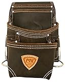 McGuire 10 Pkt. Carpenter's Pouch, Oil Tanned Leather 695-E [並行輸入品]