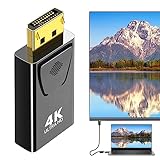 HD - DP アダプター | DP - HD ケーブル、4K60hz HD - DP - ディスプレイポート、家庭用USB - HDアダプター - ラップトップ、PC、モニター、テレビを高精細ビデオとオーディオで接続