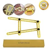 starrich angleizerテンプレートツールABSメジャーすべての角度とフォームangle-izer角度テンプレートツールマルチアングルルーラーforエンジニア starr002