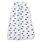 Aden + Anais (エイデンアンドアネイ) 【日本正規品】 クラシック スリーピング バッグ (スリーパー) high seas - whales sleeping bag (S) 8118