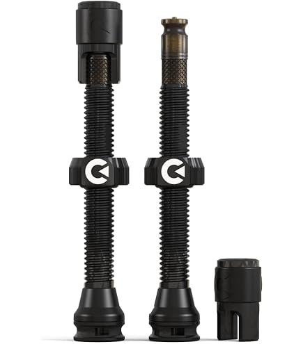 Amazon.co.jp: Muc-Off Big Bore Lite チューブレスバルブ、レッド