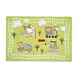 Joy Carpets Kid Essentials Infants & Toddlers Big Machines Rug Multicolored 7'8 x 10'9 [並行輸入品]