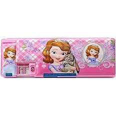 Amazon Co Jp ディズニー プリンセス ソフィア 筆箱 小学生 女の子 ペンケース 鉛筆削り 女の子 キッズ 文房具 入学式 入園式 小学生 かわいい 入学 ふでばこ 両面開 お祝い プレゼント 文房具 オフィス用品