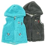 【アウトレット】 Bobson ベスト(80～130cm) キムラタンの子供服 チャコール 80 ( 77134x77634-143 )