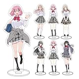 わたなれ アクリルスタンド わたしが恋人になれるわけないじゃん、ムリムリ！ 台座付き アニメグッズ 飾り用 コスプレ小物 (7)