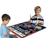 Ginzick Kids Music Play Together Piano Drum Set Playmat [並行輸入品]
