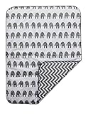sahalerベビーベッド掛け布団Elephantベビーベッド寝具キルトToddleコットン掛け布団 グレー