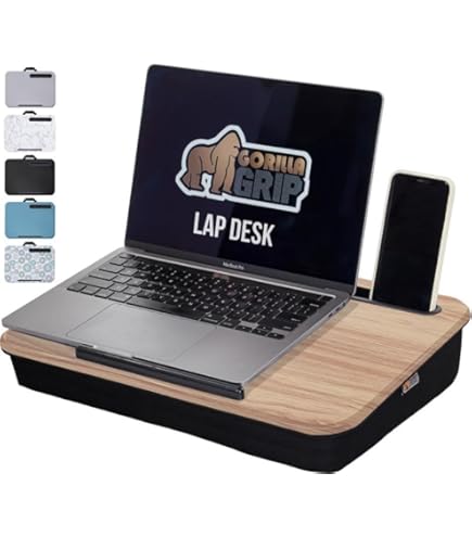 HUANUO Laptopstandaard met Kussen op Bed & Bank, als