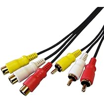 (未使用･未開封品)　アクロス RCAケーブル 映像ピンケーブル/コンポジット 3m RCAピン-RCAピン AVC111 gsx453j Amazon | アクロス RCAケーブル 映像ピンケーブル/コンポジット