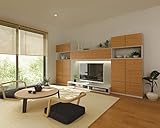 大建工業 収納 MiSEL LIVING PLAN52  開口3000mm FLK-HS052HC2 チェリー柄/ホワイト 幅3000×奥行470（320）×高さ1655mm スタイリッシュ ファニチ