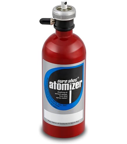 Firstinfo A1635 Pulvérisateur Pneumatique 650ml Aluminium 140 PSI - Rechargeable Haute Pression Pour Lubrification Et Antirouille