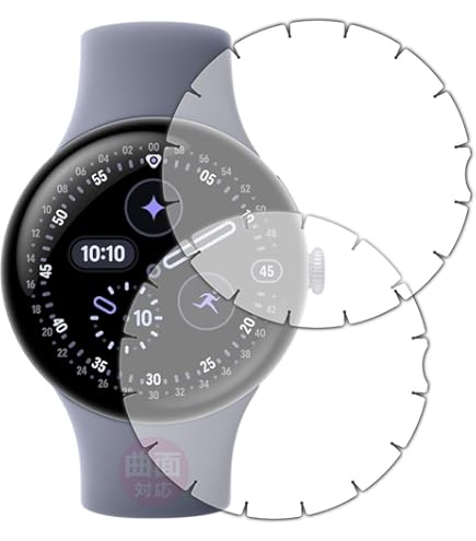 Amazon.co.jp: PDA工房 Google Pixel Watch 4[45mmモデル用] 対応