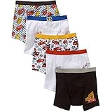 カーズ 綿１００％ 男の子 前開き ボクサーブリーフ パンツ5枚セット (100-110cm 4T) [並行輸入品]