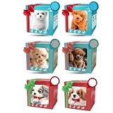 子犬型ペットロボット 犬型 多機能犬 AIペット【2025年新登場 AI感情認識/リアルな動き】電子ペット 犬 おもちゃ 本物そっくりロボット犬 ウォーキング・バーキング・しっぽ膨らみ機能搭載 犬 ぬいぐるみ 人気 男の子 女の子 子供おもちゃ 子供向け誕生日プレゼントや大人の癒しにも最適 Robot Puppy (6点セット)