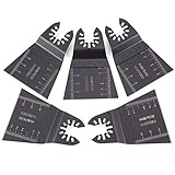 GeniusBuy ブレード カットソー 電気マルチツール用 使用頻度の高い替刃 切断ブレード 木工ブレード 先端工具 メタル・プラスチック・木材適用