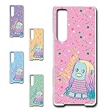 Xperia 1 III SO-51B / SOG03 スマホケース カバー 妖怪 アマビエ 厄除け 豊作[デザインB/ピンク] 桃色 TK-524B エクスペリア ワン マークスリー docomo ドコモ au