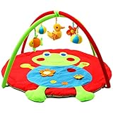 ノーブランド品 　全17パタン　赤ちゃん　ベビージム　おもちゃ　クロールマット　遊びマット　カーペット　パズルマット　遊び場 - サイズ1, カエル柄