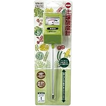 Amazon.co.jp: 高森コーキ 温度計・湿度計 グリーン 5×3×24cm 土壌酸度