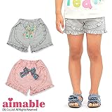 (エマーブル)AIMABLE 盛夏'15 フリルショートパンツ 110 レッド