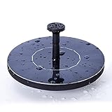 LUXJET ソーラー 噴水 ソーラー 池 ポンプ ソーラー パネル ミニ 省エネ 庭 ガーデンソーラーポンプ 噴水ポンプキット
